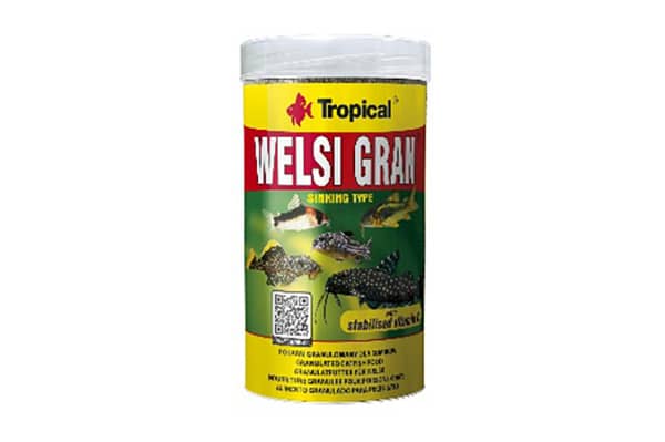 Granulés Pour Poissons-Chats WELSI Gran 5L / 3,25kg - Nourriture Descendante Complète