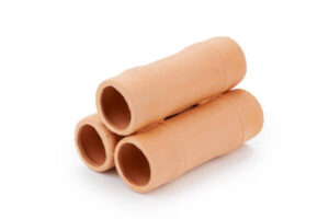 Happet Keramische Dekoration - Pyramide mit Löchern U928 9 cm