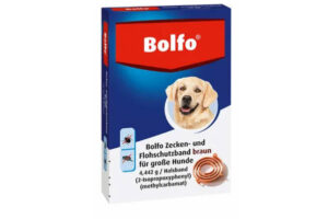 Bolfo Zecken- und Flohschutzband braun 66 cm für gr. Hunde