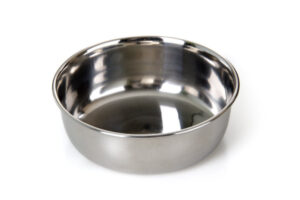 Edelstahlnapf für Nagetiere 8cm
