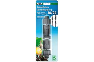 JBL Doppelhahn + Schnellkupplung 16/22