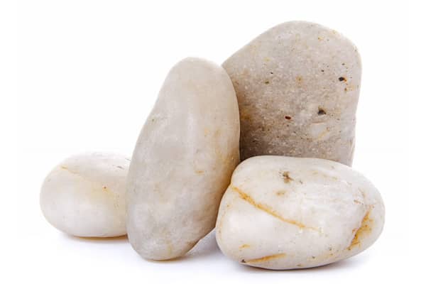 JK natürlicher weißer Quarzkiesel 2kg – Bild 2