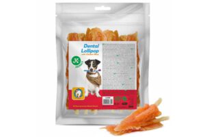 JK-Meat Snack Dental Lollipop with Chicken Meat 500g