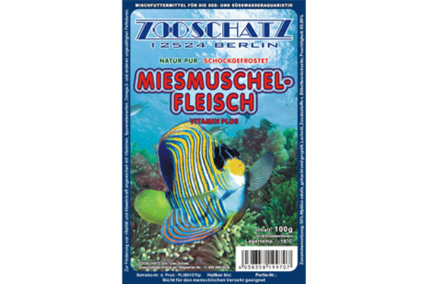 Miesmuschelfleisch Vitamin Plus, 100g Blister