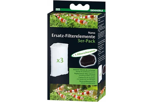 Dennerle Nano Ersatz-Filterelement 3er-Pack