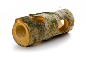 Naturholztunnel aus Birke, ca. 15 cm