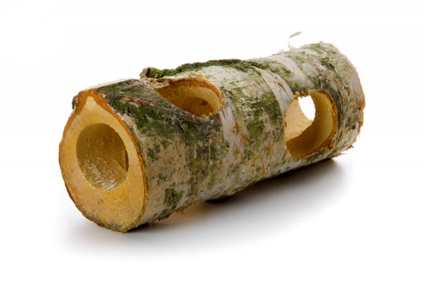 Naturholztunnel aus Birke, ca. 15 cm
