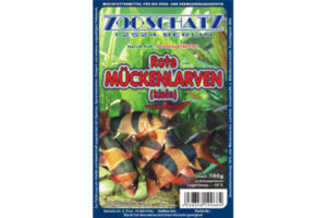 Rote Mückenlarven (klein) 100g Blister