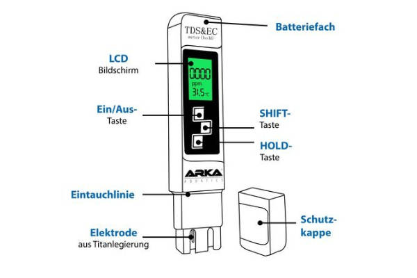 Arka TDS / EC - Messgerät – Bild 3