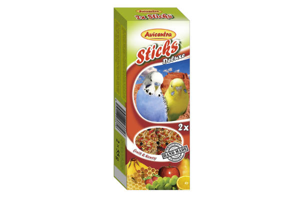 Avicentra Wellensittichsticks Frucht & Honig