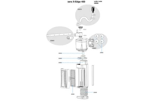 Sera X-Edge 450 Innenfilter - Eckfilter – Bild 2