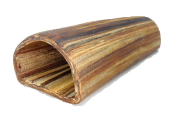 Keramik Höhle Röhre halbrund 157 x 53 mm dunkel Brunner